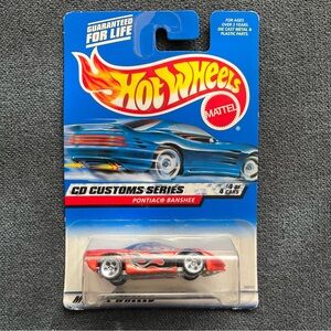 Hot Wheels CD Customs Pontiac Banshee - Red 2000